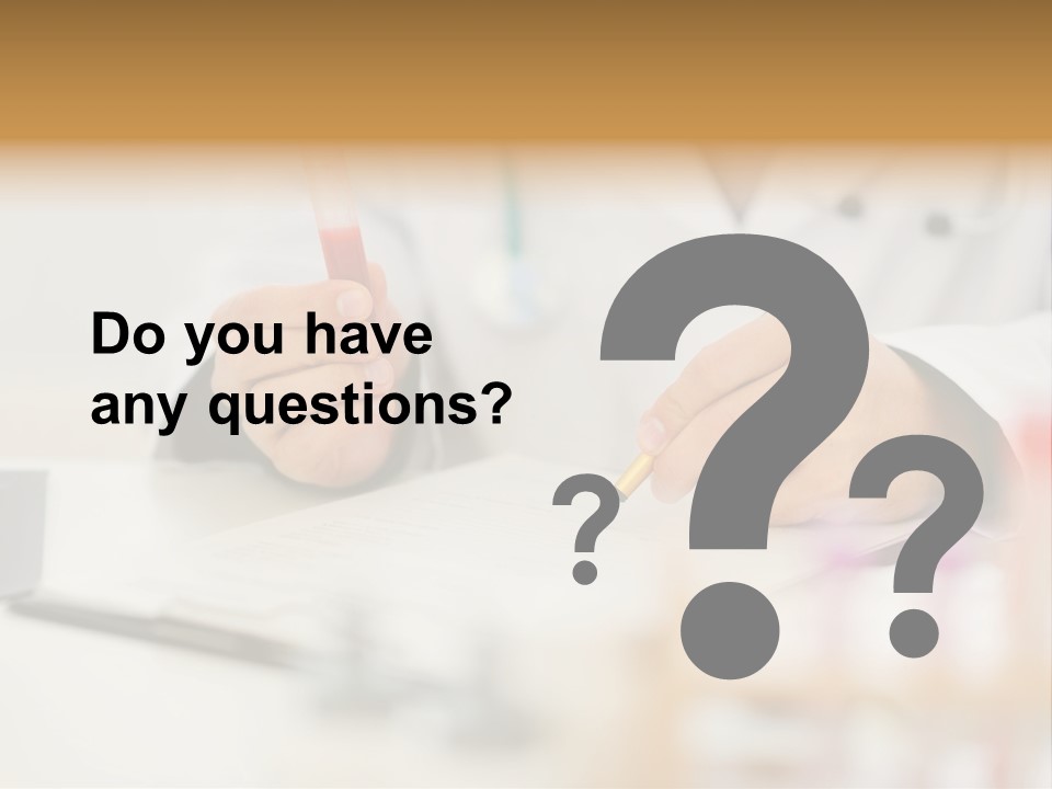 Clipboard Blood Man PowerPoint Template