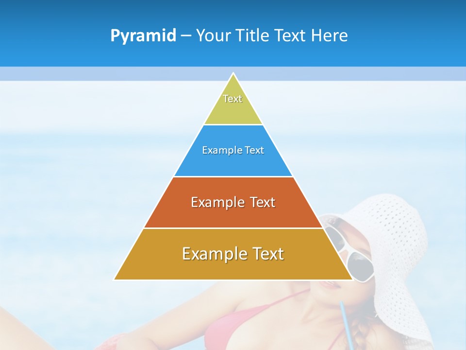 Scarf Eating Sexy PowerPoint Template