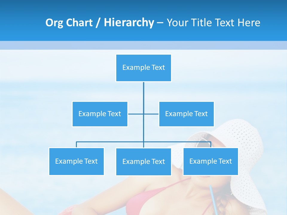 Scarf Eating Sexy PowerPoint Template