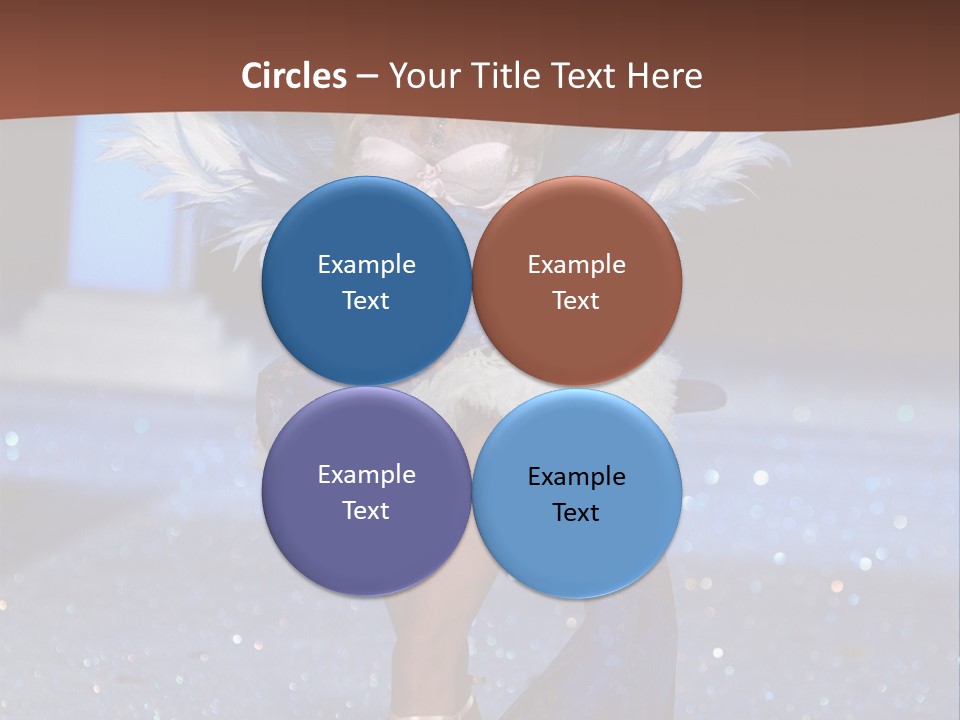 Victoria's Secret Show Fashion Show Nicki Minaj PowerPoint Template