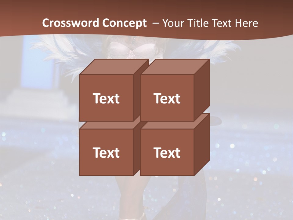 Victoria's Secret Show Fashion Show Nicki Minaj PowerPoint Template