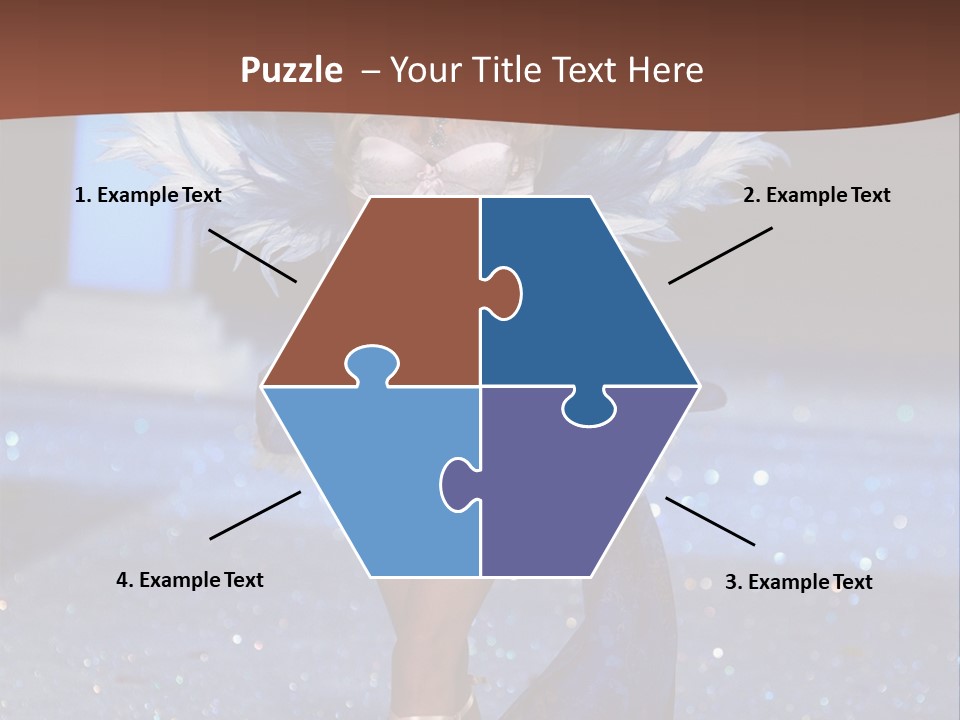 Victoria's Secret Show Fashion Show Nicki Minaj PowerPoint Template