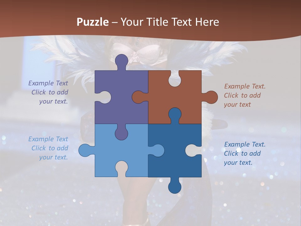 Victoria's Secret Show Fashion Show Nicki Minaj PowerPoint Template