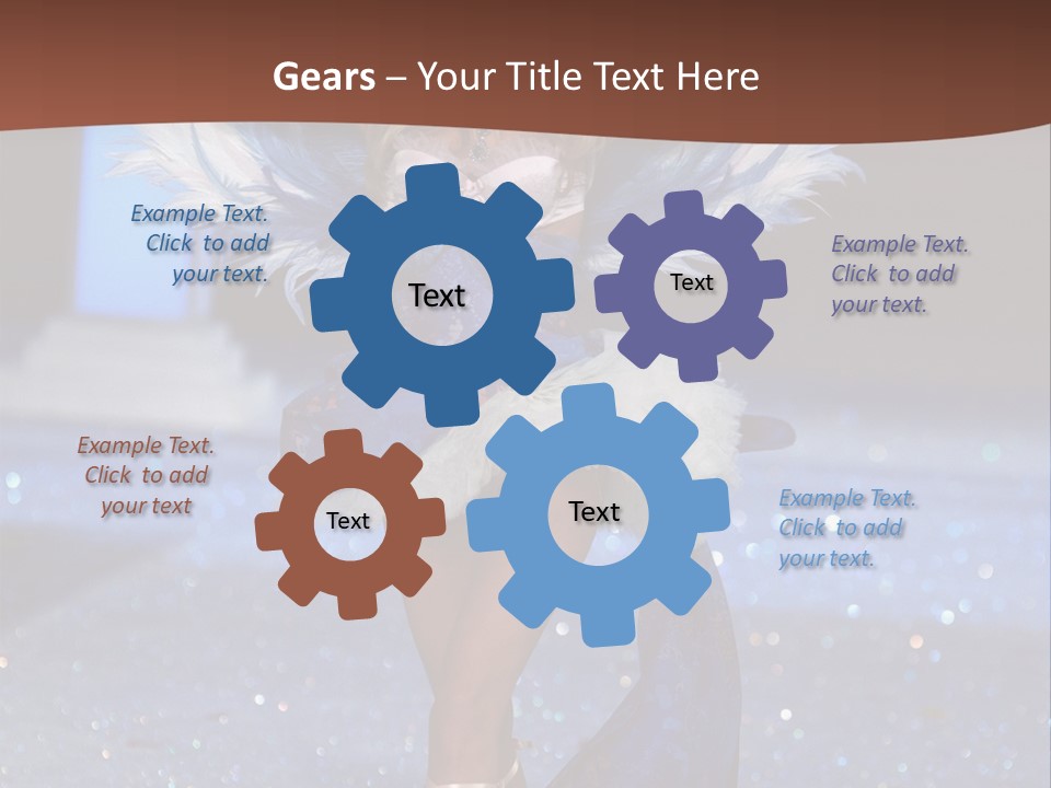 Victoria's Secret Show Fashion Show Nicki Minaj PowerPoint Template