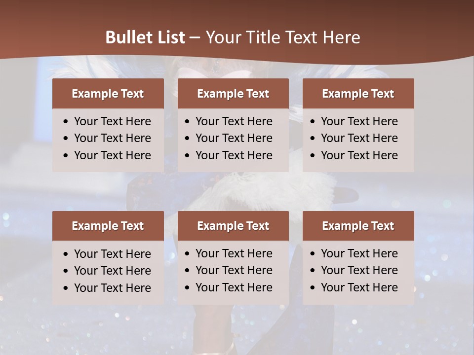 Victoria's Secret Show Fashion Show Nicki Minaj PowerPoint Template