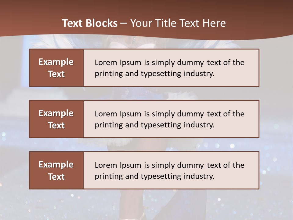 Victoria's Secret Show Fashion Show Nicki Minaj PowerPoint Template