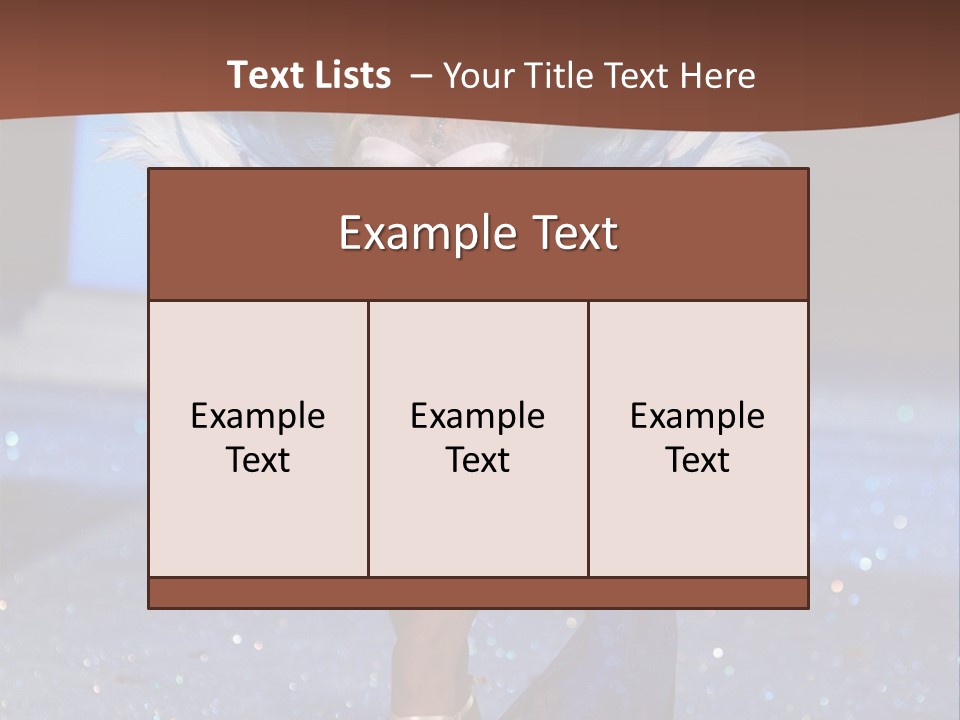 Victoria's Secret Show Fashion Show Nicki Minaj PowerPoint Template