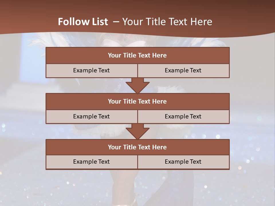 Victoria's Secret Show Fashion Show Nicki Minaj PowerPoint Template