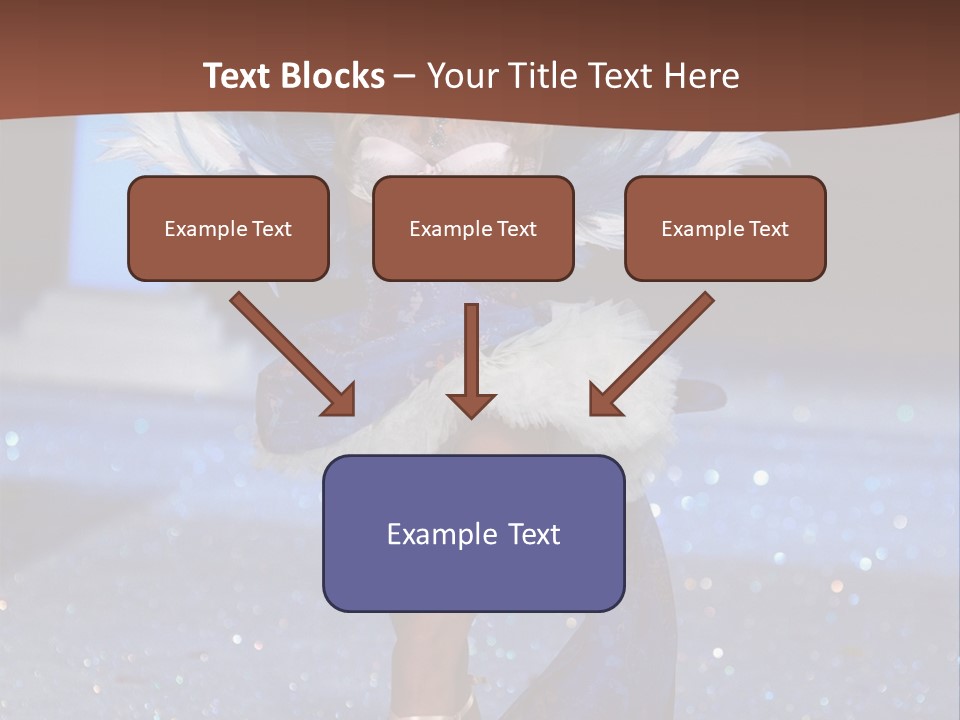 Victoria's Secret Show Fashion Show Nicki Minaj PowerPoint Template