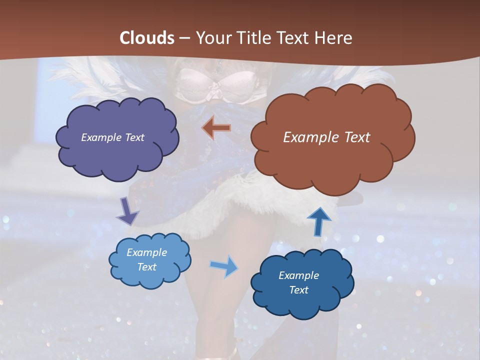 Victoria's Secret Show Fashion Show Nicki Minaj PowerPoint Template