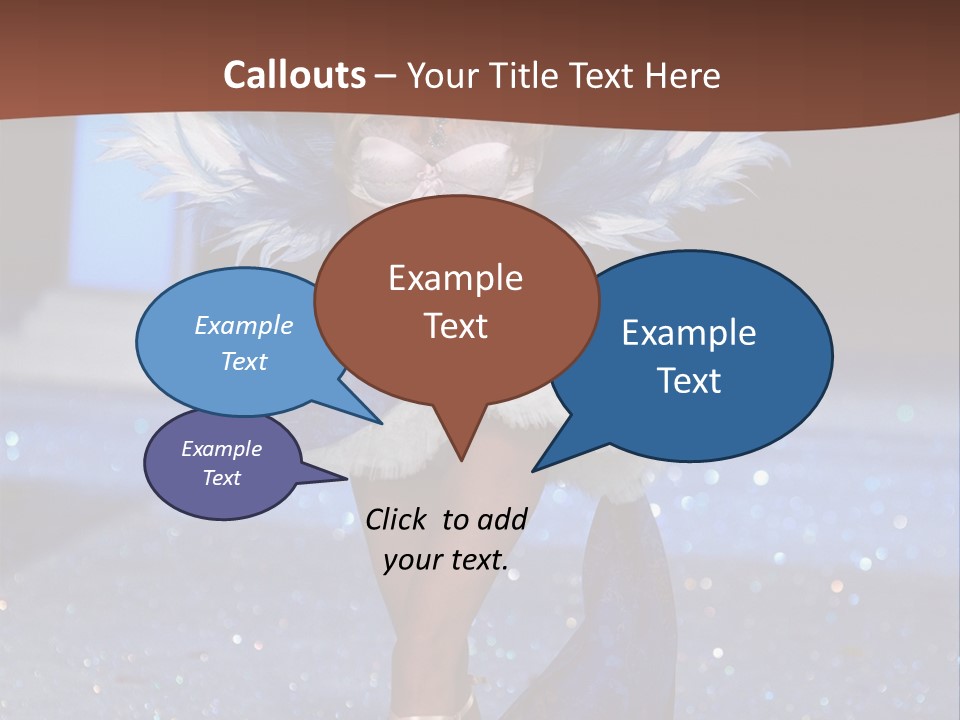 Victoria's Secret Show Fashion Show Nicki Minaj PowerPoint Template