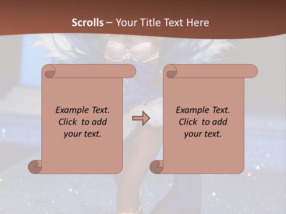 Victoria's Secret Show Fashion Show Nicki Minaj PowerPoint Template