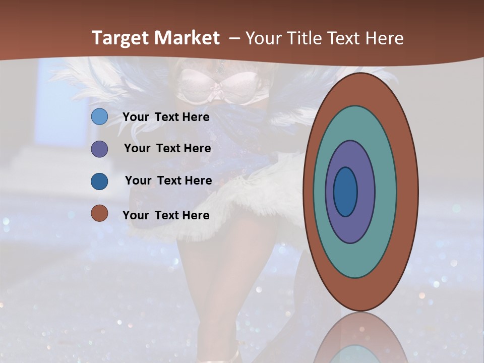 Victoria's Secret Show Fashion Show Nicki Minaj PowerPoint Template