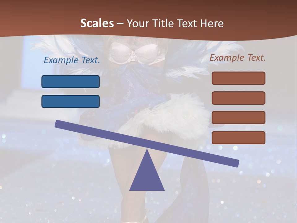 Victoria's Secret Show Fashion Show Nicki Minaj PowerPoint Template