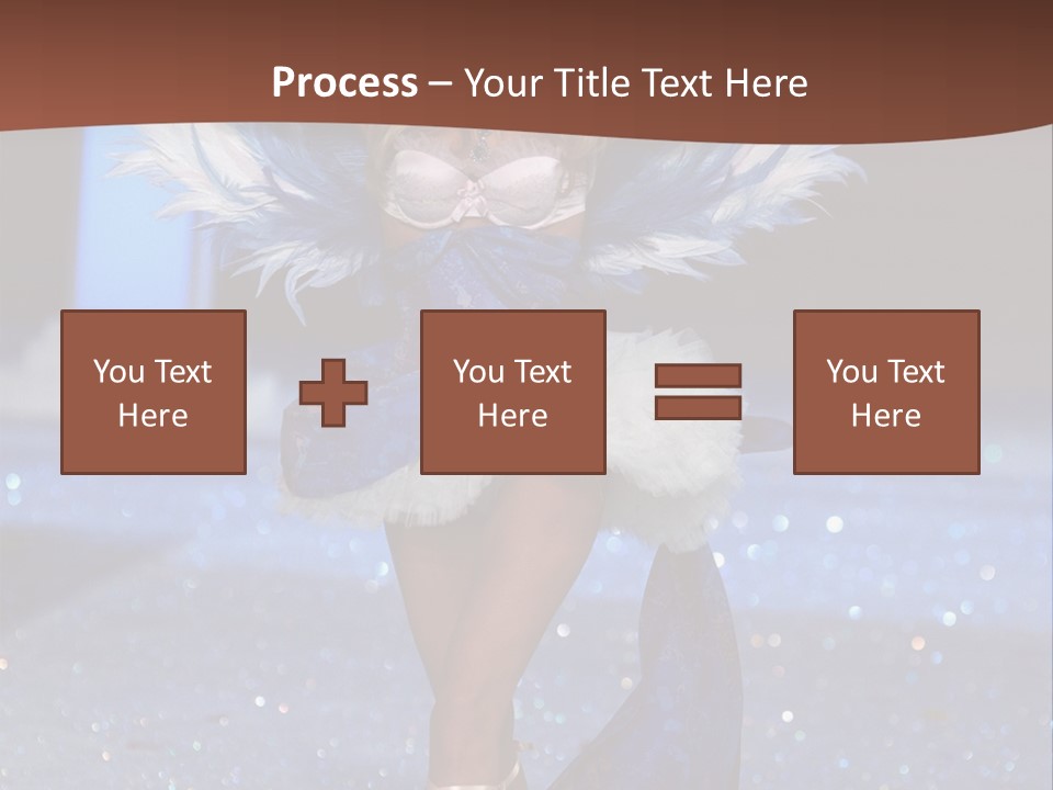 Victoria's Secret Show Fashion Show Nicki Minaj PowerPoint Template