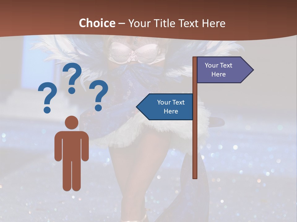 Victoria's Secret Show Fashion Show Nicki Minaj PowerPoint Template