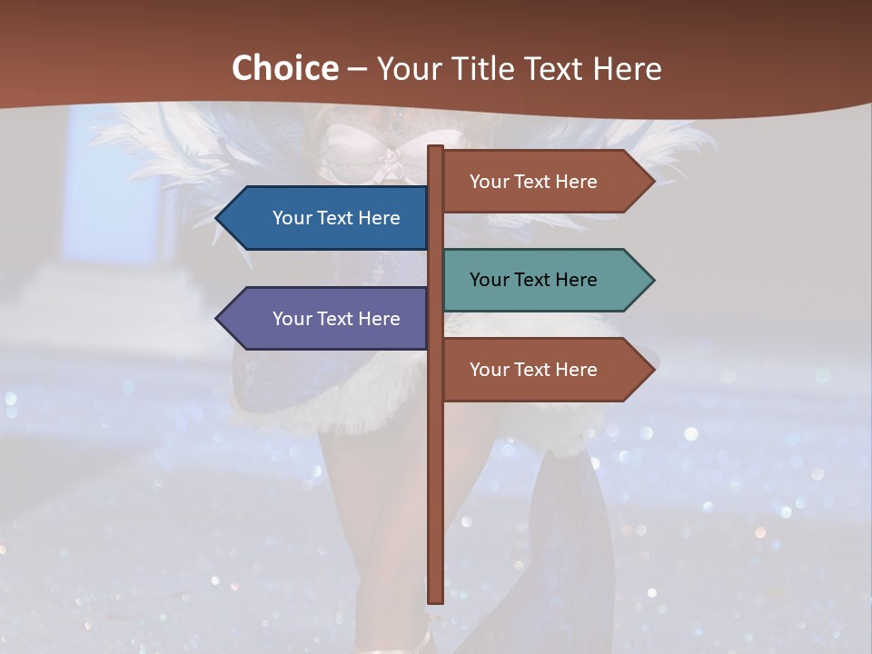 Victoria's Secret Show Fashion Show Nicki Minaj PowerPoint Template