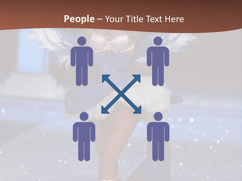 Victoria's Secret Show Fashion Show Nicki Minaj PowerPoint Template