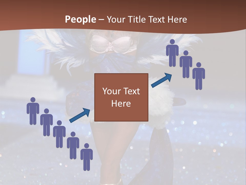 Victoria's Secret Show Fashion Show Nicki Minaj PowerPoint Template