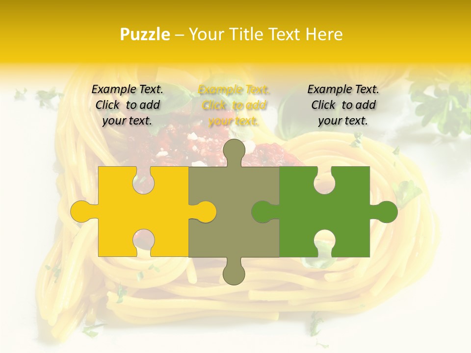 Spagetti Italian Spaghetti PowerPoint Template