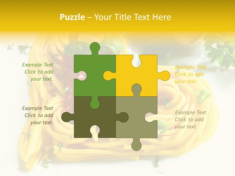 Spagetti Italian Spaghetti PowerPoint Template