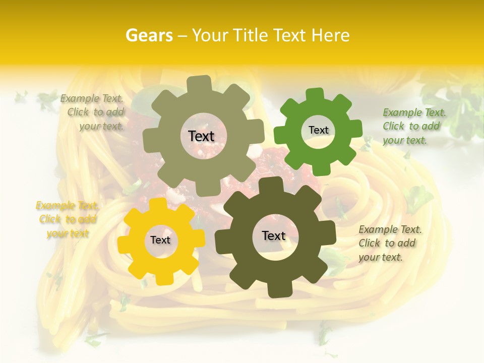 Spagetti Italian Spaghetti PowerPoint Template