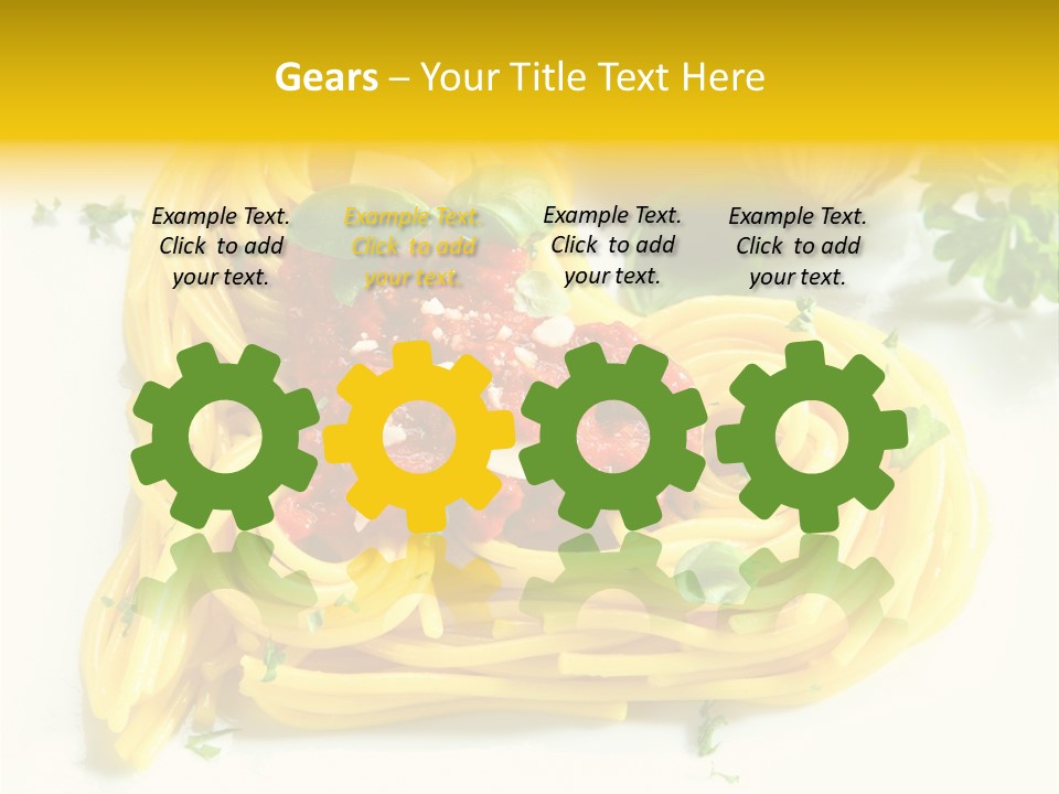 Spagetti Italian Spaghetti PowerPoint Template