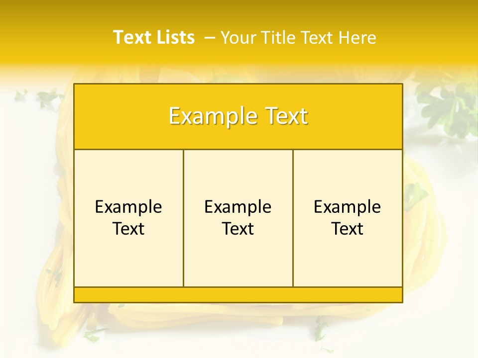 Spagetti Italian Spaghetti PowerPoint Template