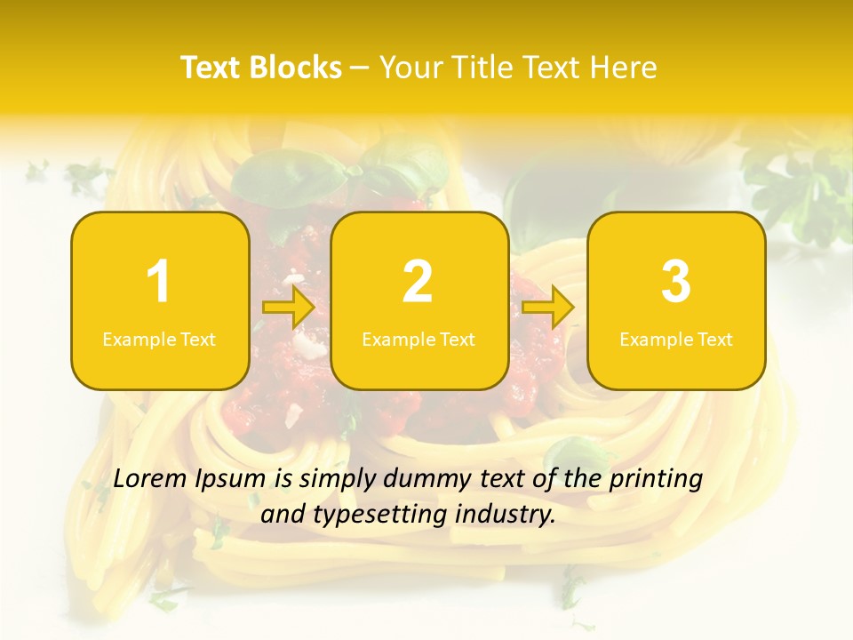 Spagetti Italian Spaghetti PowerPoint Template