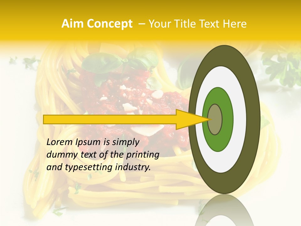Spagetti Italian Spaghetti PowerPoint Template
