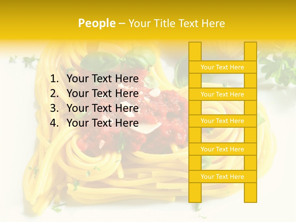 Spagetti Italian Spaghetti PowerPoint Template