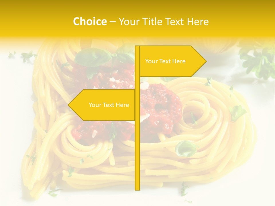 Spagetti Italian Spaghetti PowerPoint Template