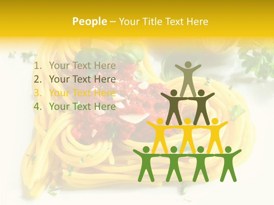 Spagetti Italian Spaghetti PowerPoint Template