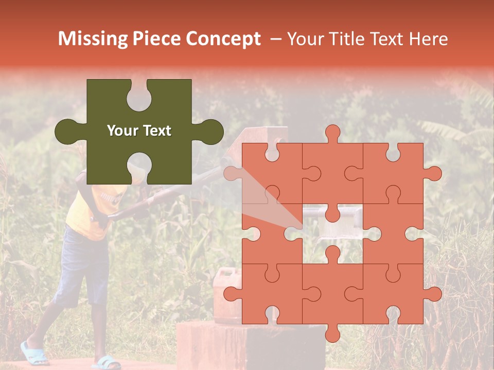 Face Child Young PowerPoint Template