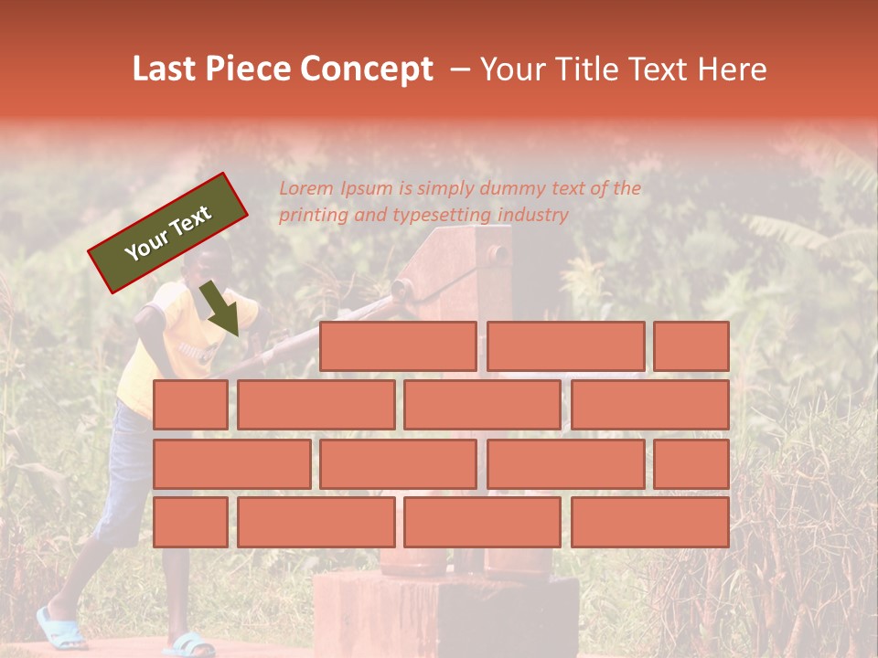 Face Child Young PowerPoint Template