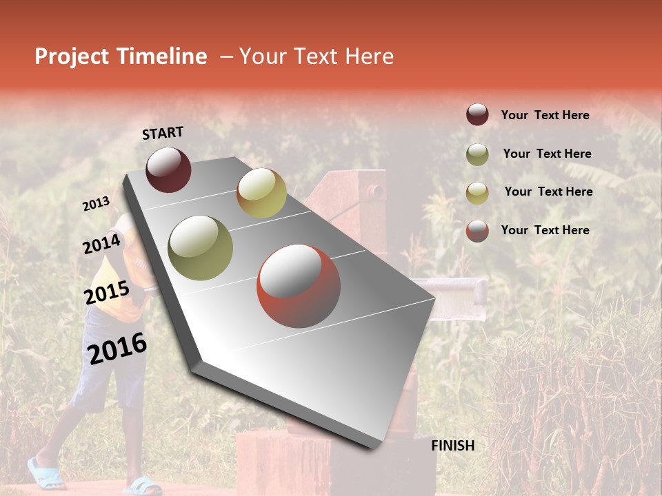 Face Child Young PowerPoint Template
