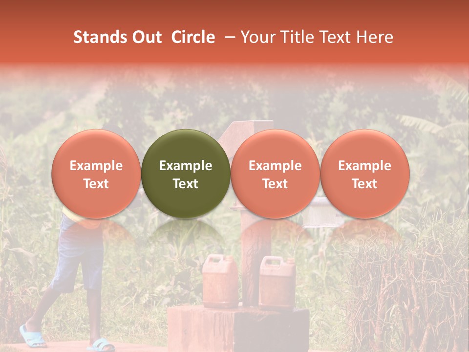 Face Child Young PowerPoint Template