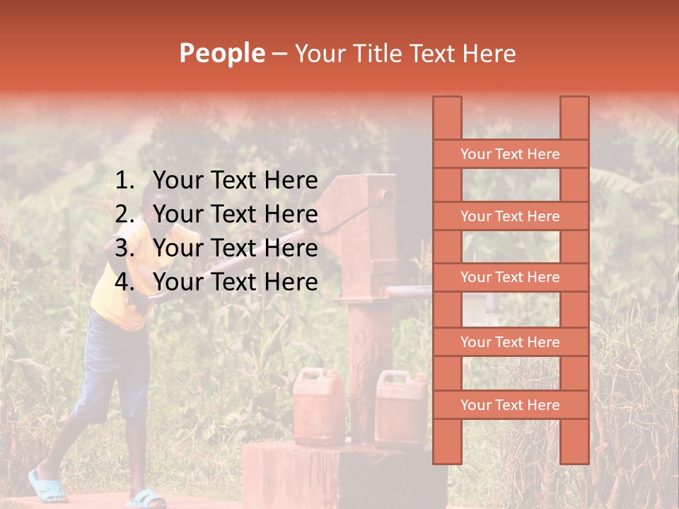 Face Child Young PowerPoint Template