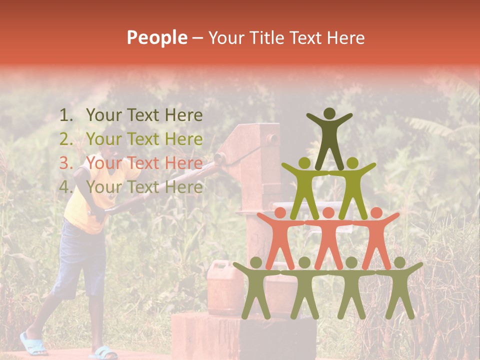 Face Child Young PowerPoint Template