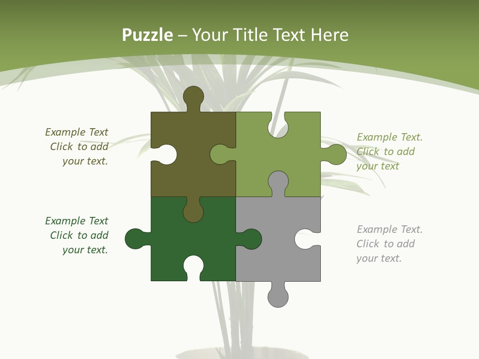 Branch Stem Garden PowerPoint Template