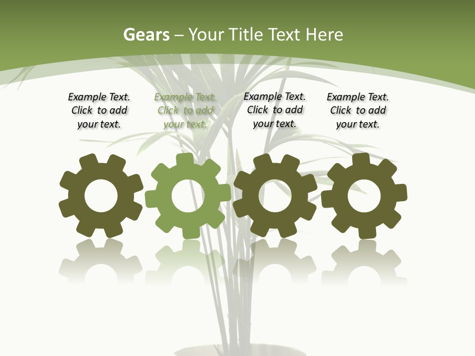 Branch Stem Garden PowerPoint Template