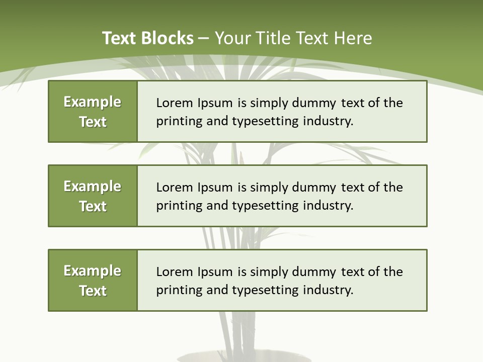 Branch Stem Garden PowerPoint Template