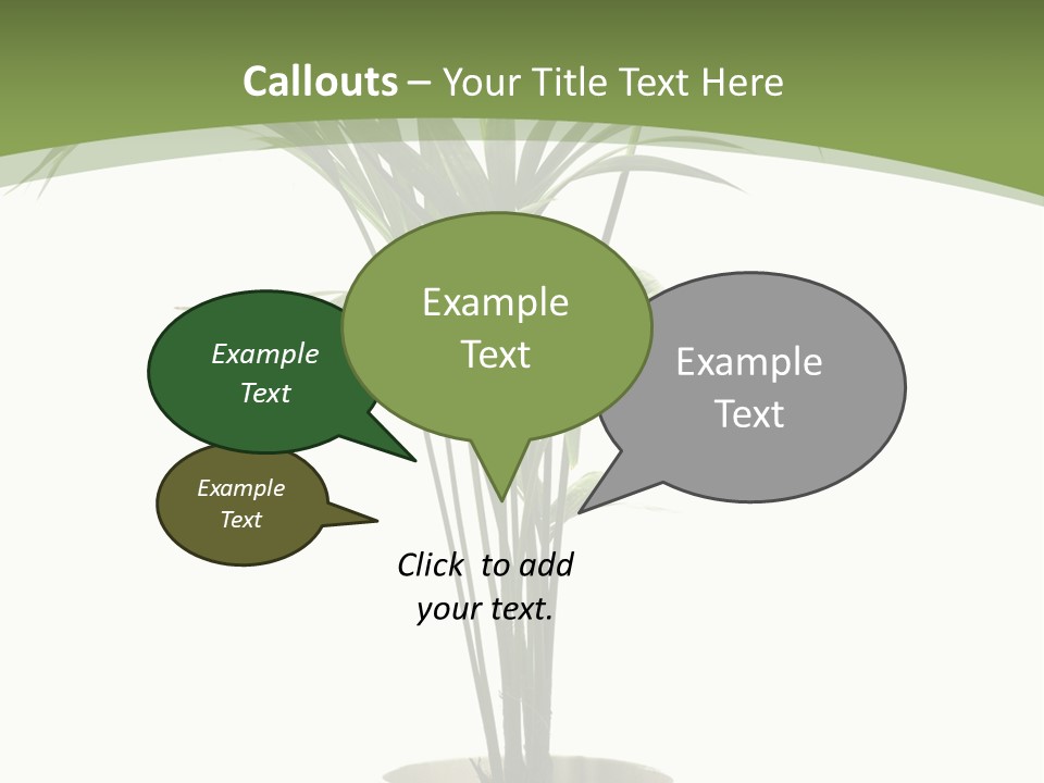 Branch Stem Garden PowerPoint Template