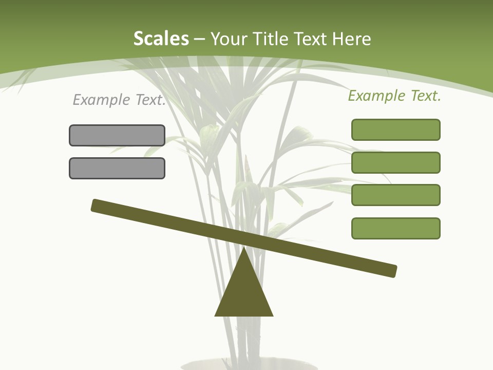 Branch Stem Garden PowerPoint Template