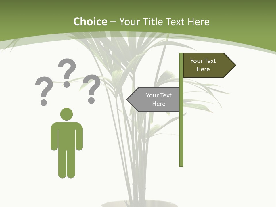 Branch Stem Garden PowerPoint Template