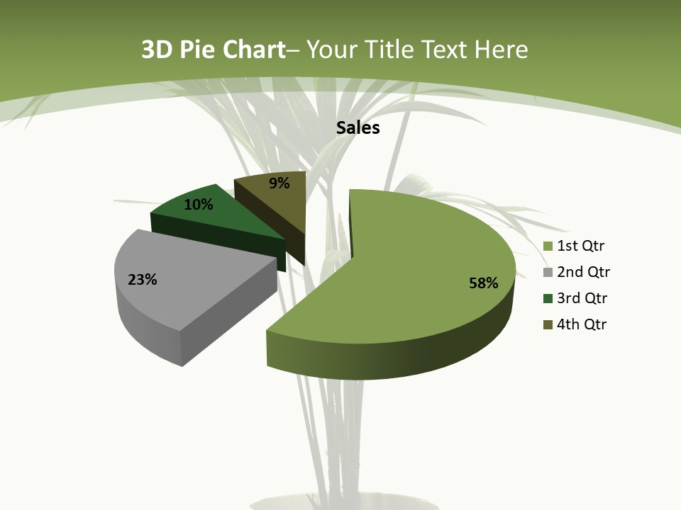 Branch Stem Garden PowerPoint Template