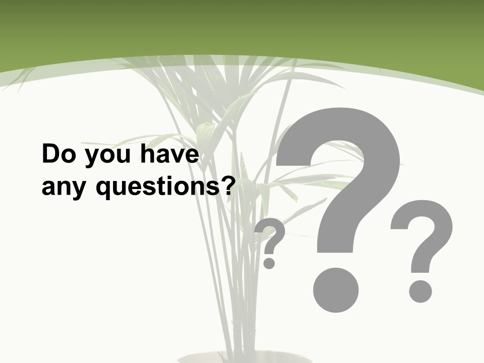 Branch Stem Garden PowerPoint Template