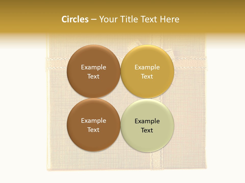 Giving Isolated Color PowerPoint Template