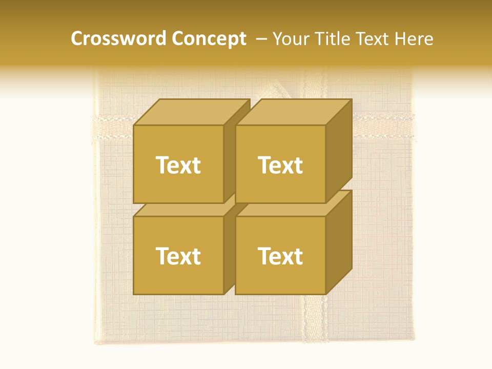 Giving Isolated Color PowerPoint Template