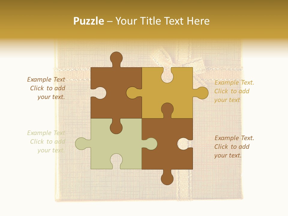 Giving Isolated Color PowerPoint Template